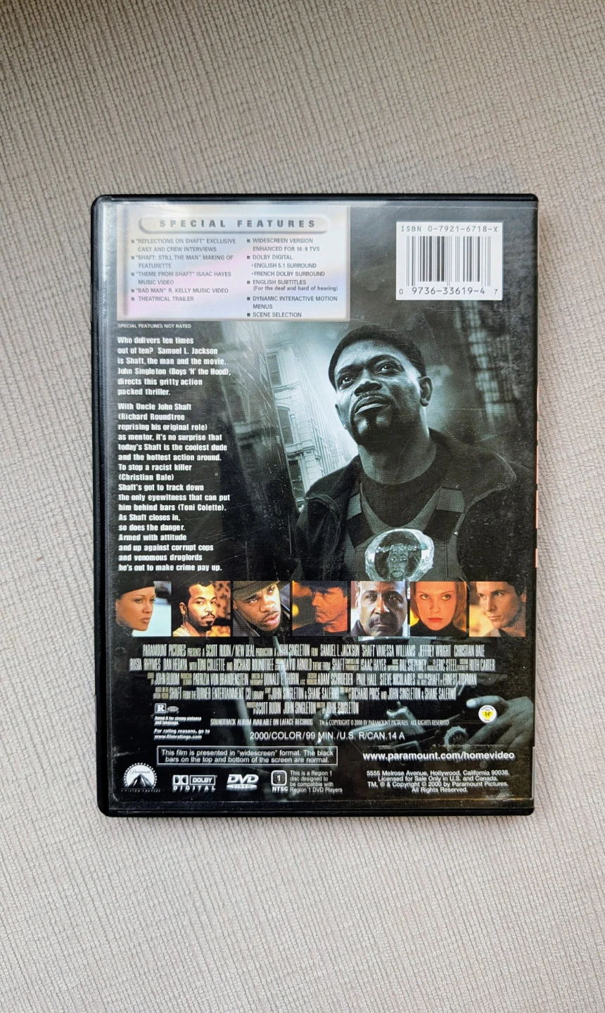 Shaft DVD Movie (2000) - photo 2