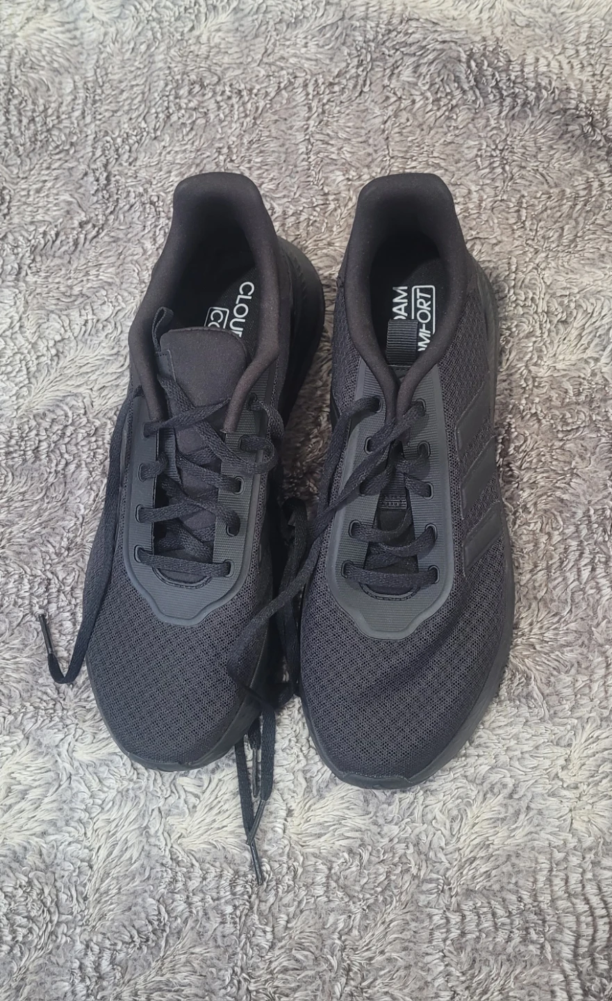 Adidas Cloudfoam Comfort Running Shoes - Black