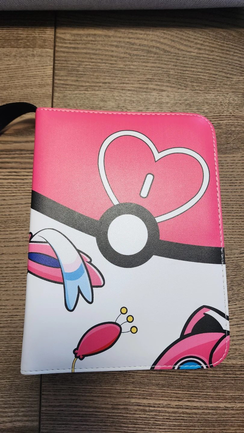 Pokemon Trading Card Binder Album with Sylveon Design