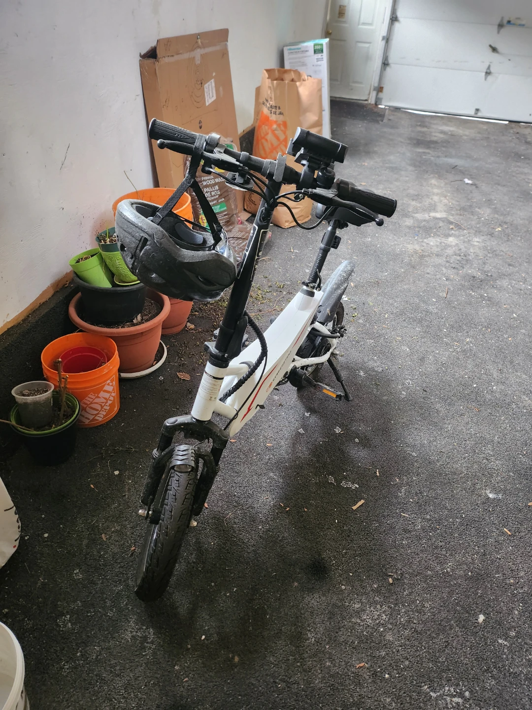 Gyrocopters Frost Electric City Bike - White - photo 2
