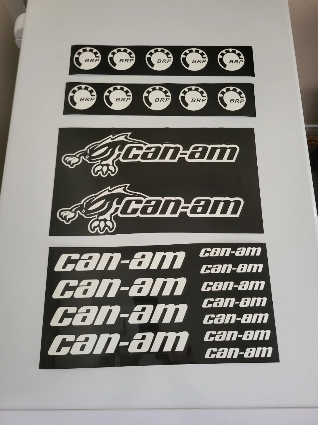 Autocollants Can-Am & BRP en Vinyle PVC, UV+