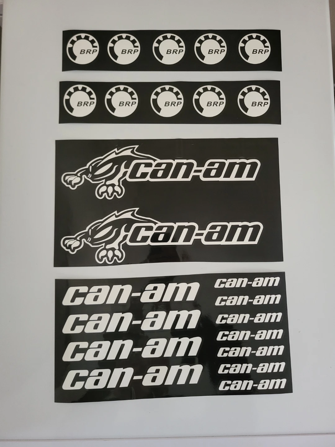 Autocollants Can-Am & BRP en Vinyle PVC, UV+ - photo 2