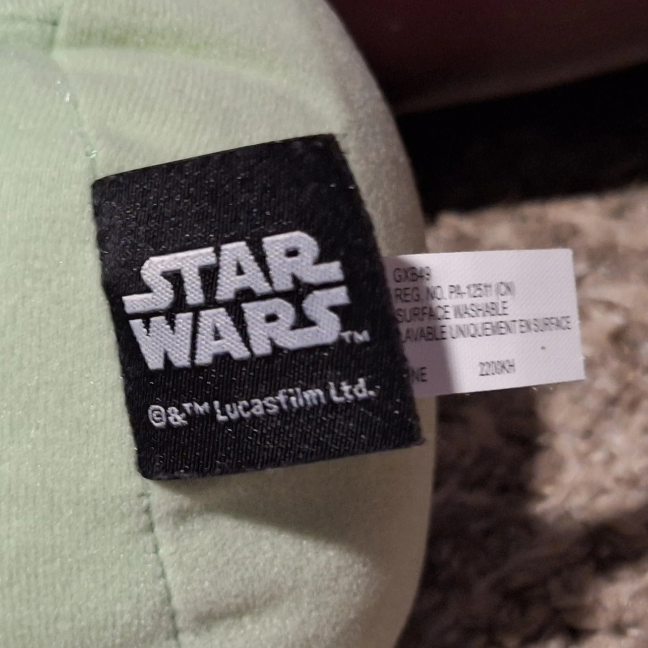 Grogu plush doll from the Mandalorian - like new - photo 4