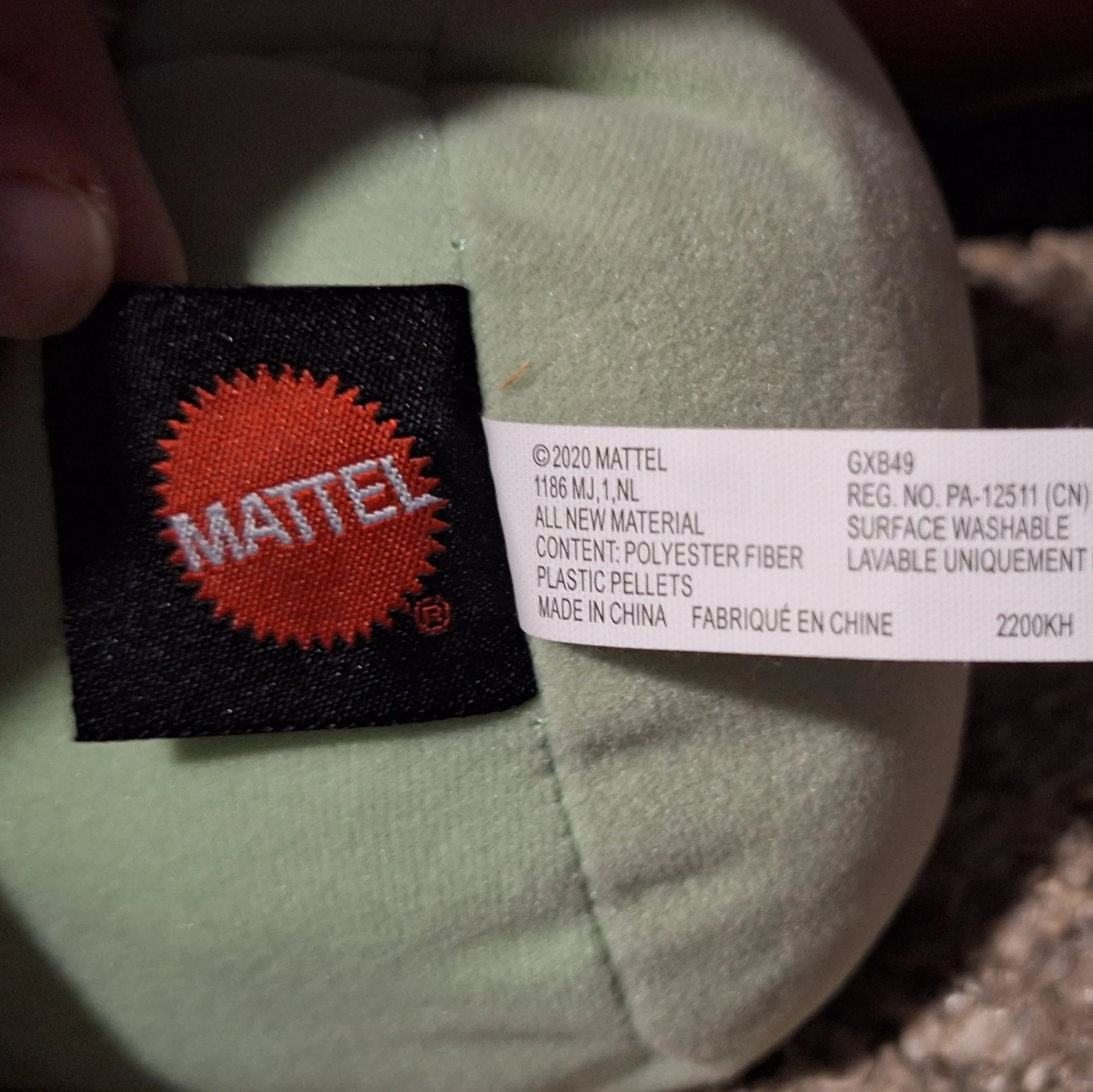 Grogu plush doll from the Mandalorian - like new - photo 5