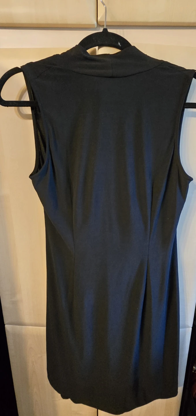 Taylor Women's Black Sleeveless Drape Dress [6] - photo 2