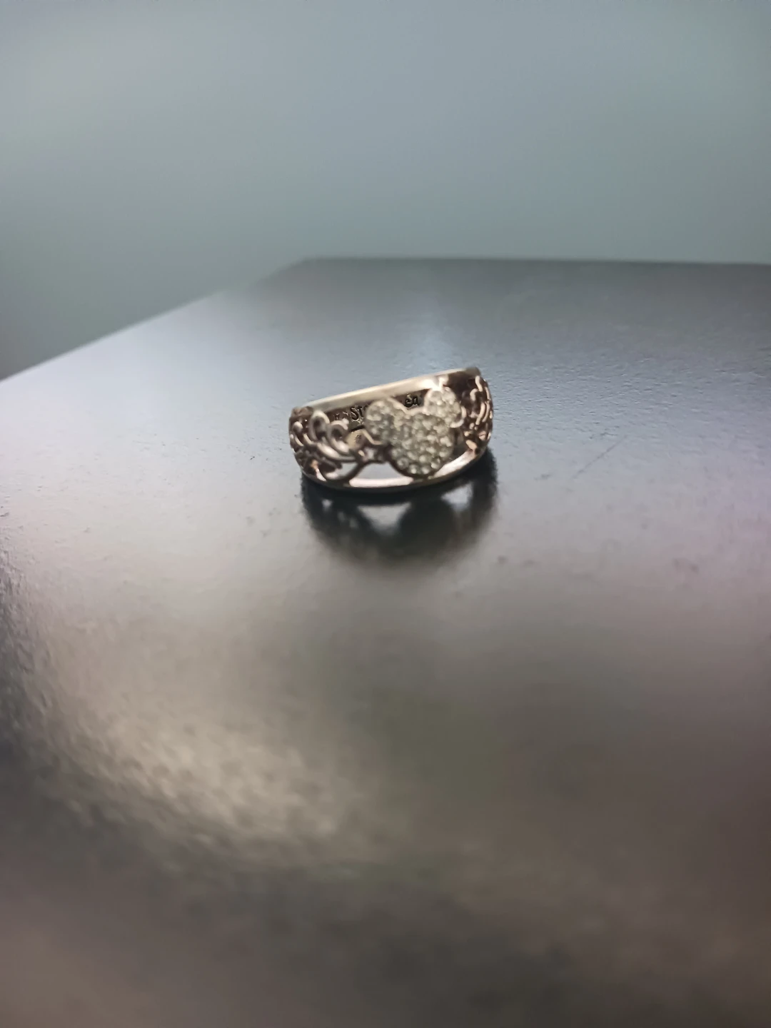 Disney Minnie Mouse Ring - "Never Stop Dreaming"