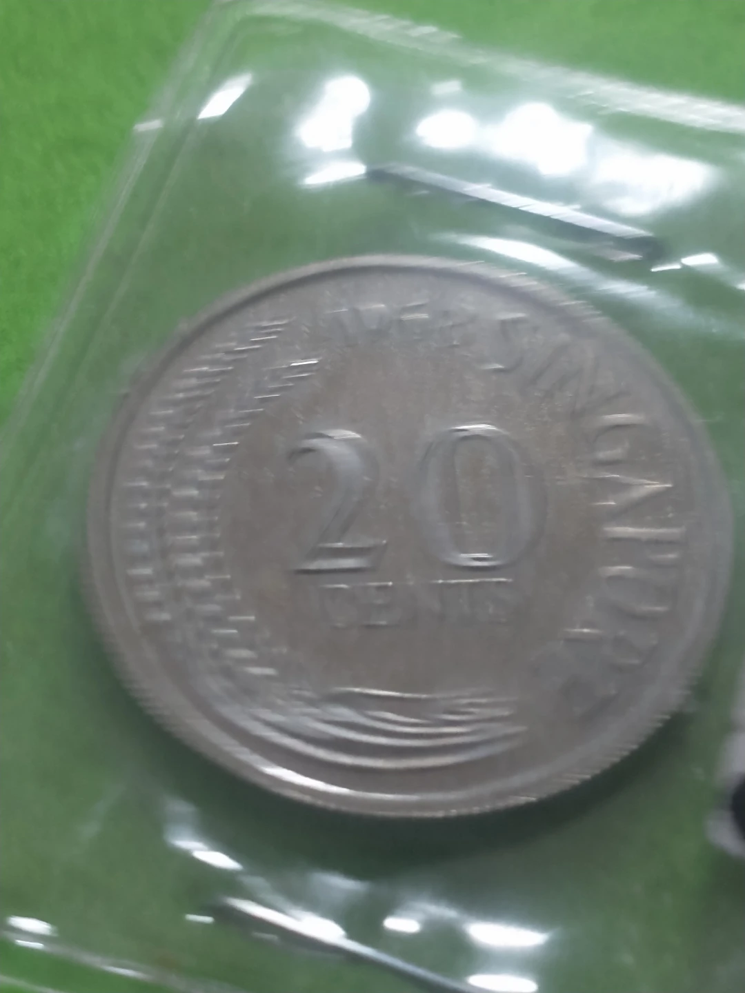 1968 Singapore 20 Cents Coin