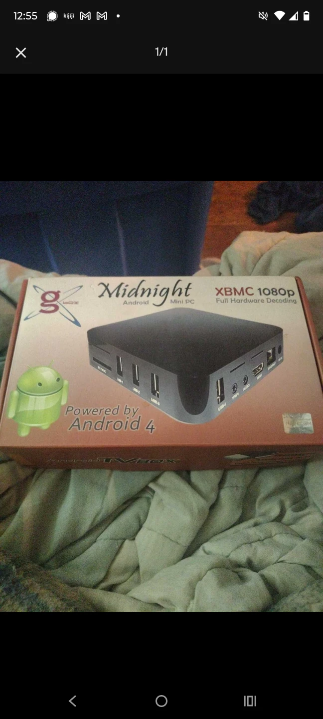 G-Box Midnight Android Mini PC XBMC 1080p