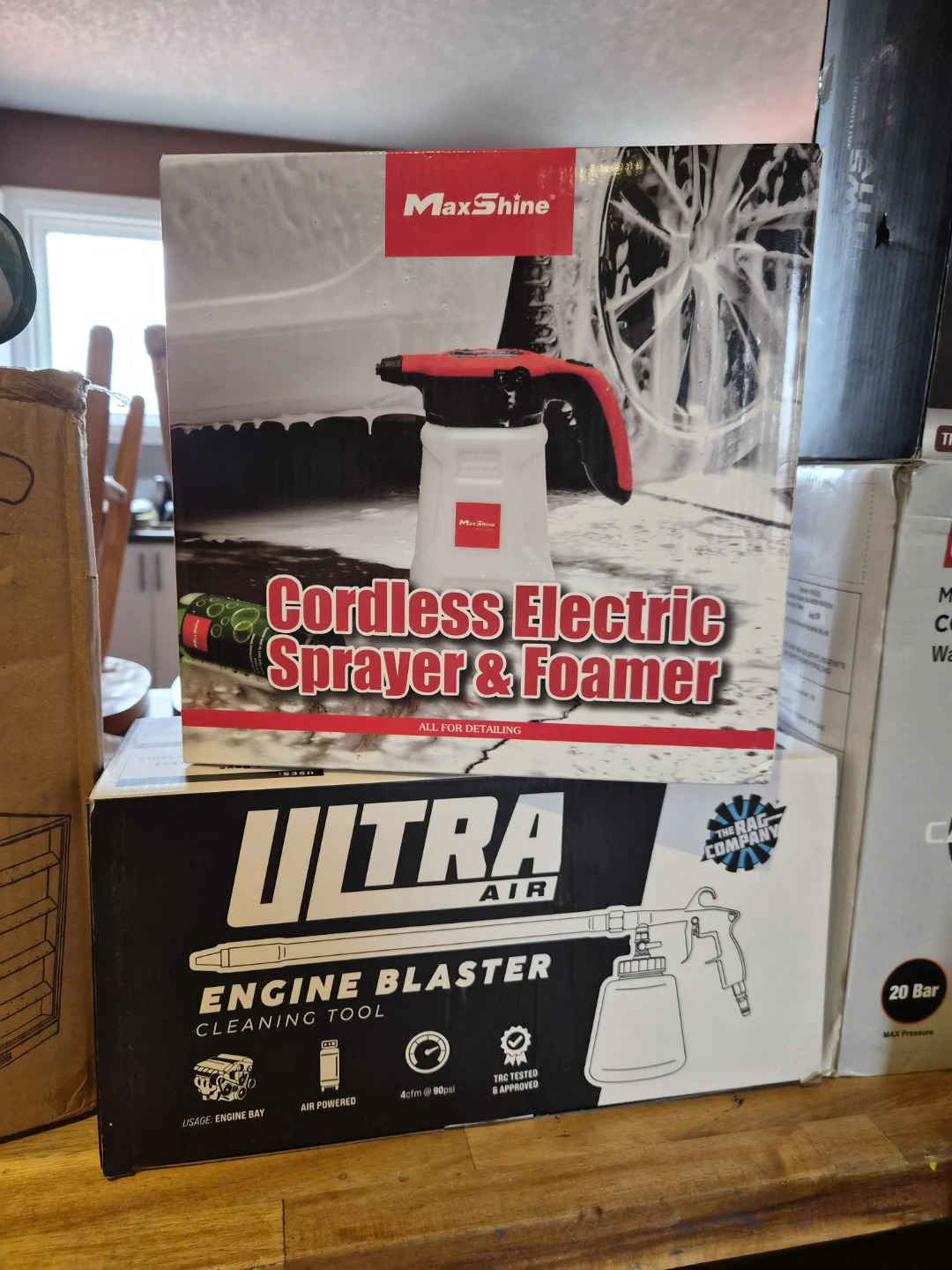 MaxShine Cordless Electric Sprayer & Foamer