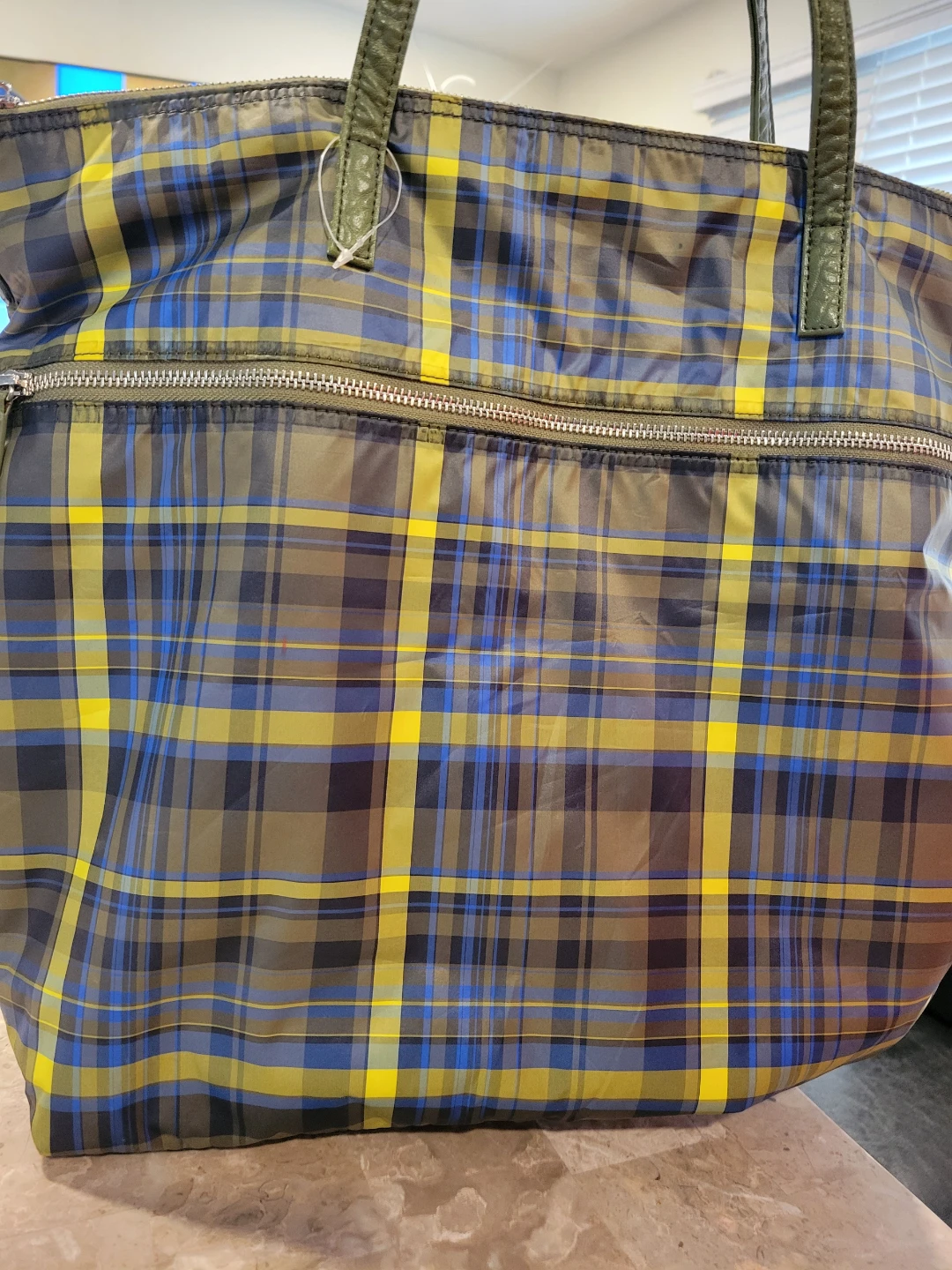 Tote Bag Plaid