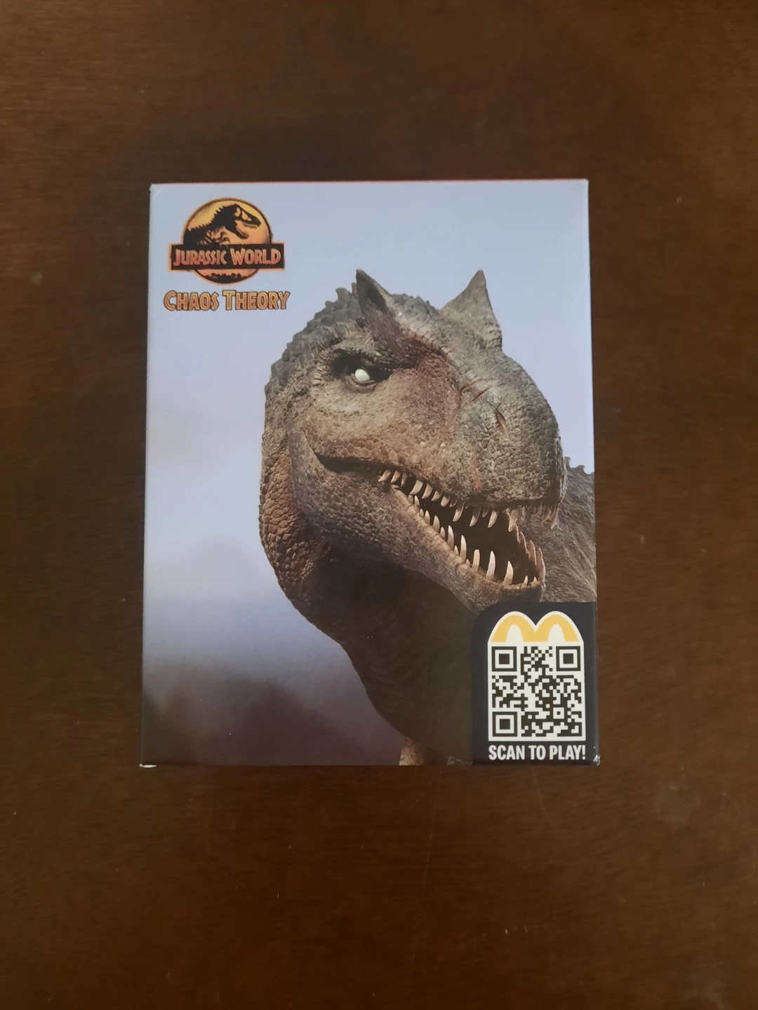 Jurassic World Chaos Theory McDonald's Happy Meal Toy