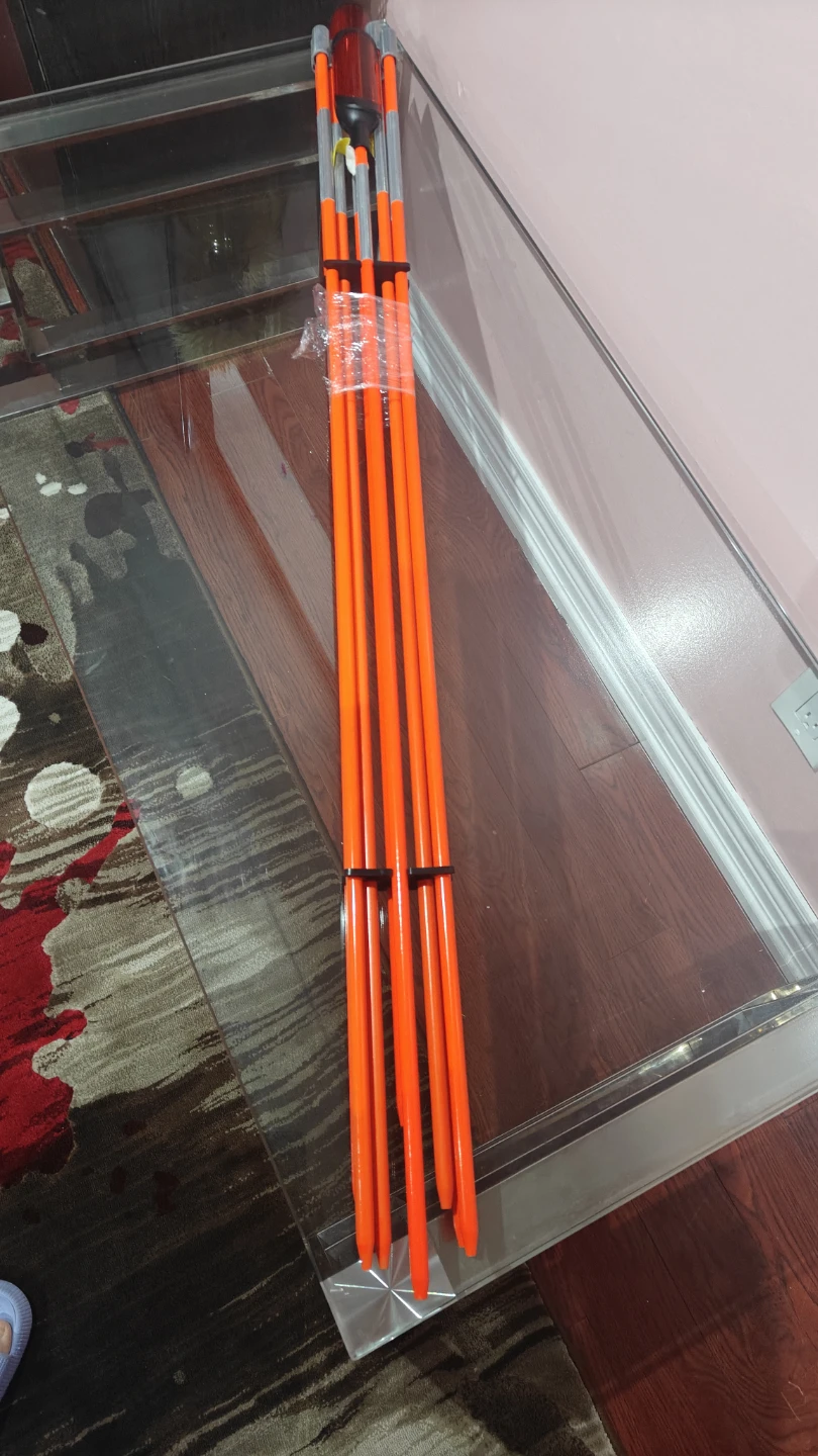 Orange Safety Stakes with Red Flashing Light - photo 2