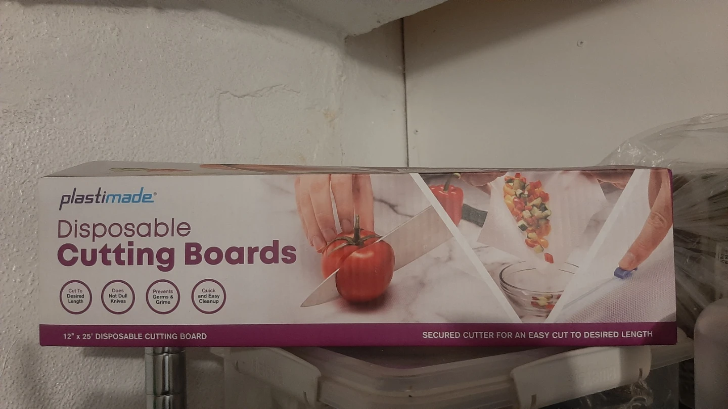 Plastimade Disposable Cutting Boards 12" x 25"