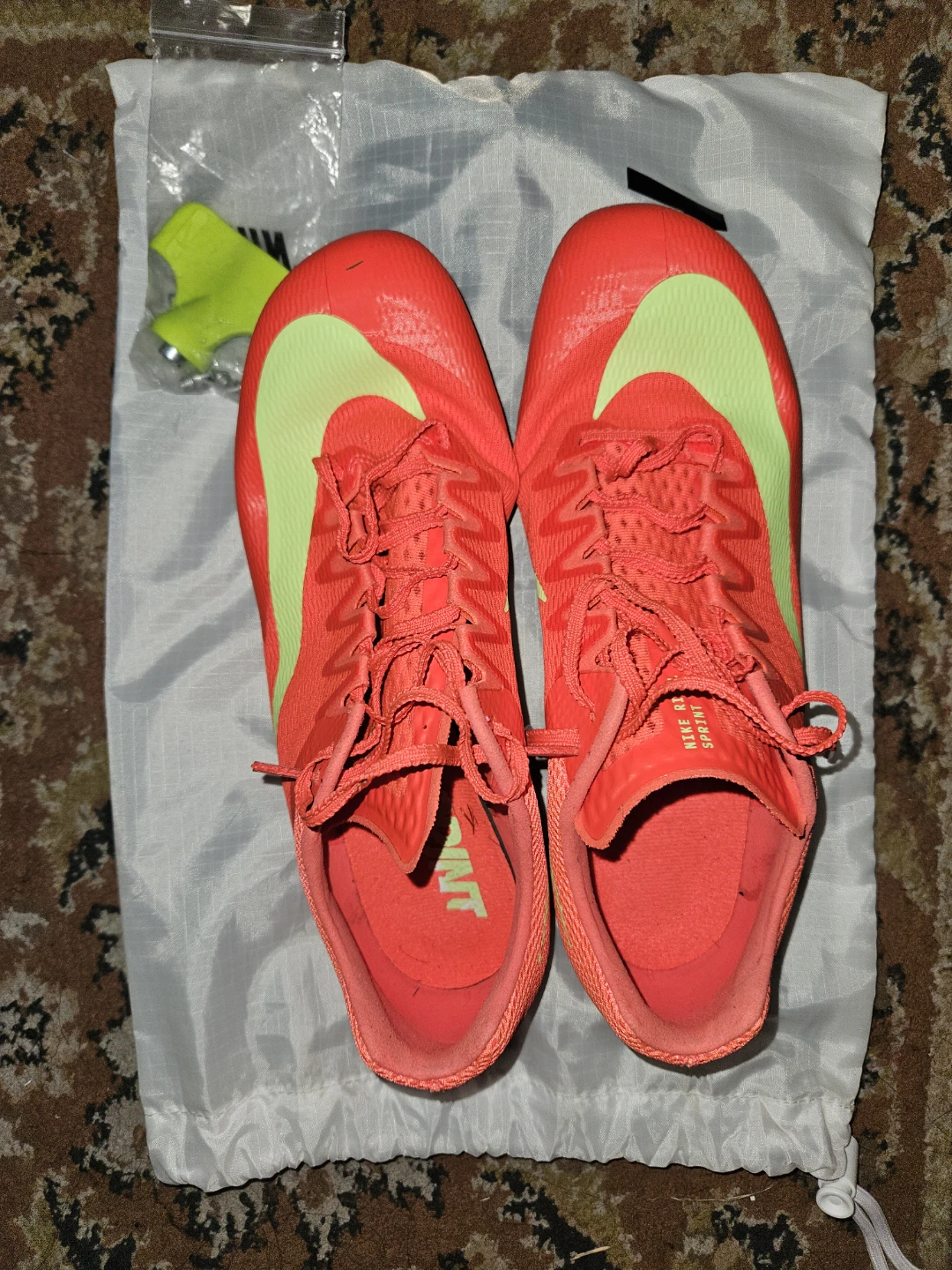 Nike Zoom Rival Sprint Spikes Size 10.5 Mens Track Shoes