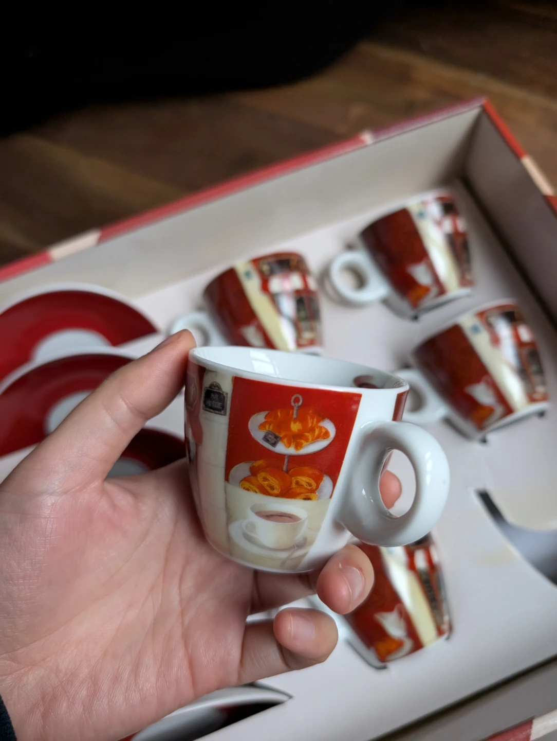 Nuova R2S Vintage Espresso Cups and Saucers Set - photo 4