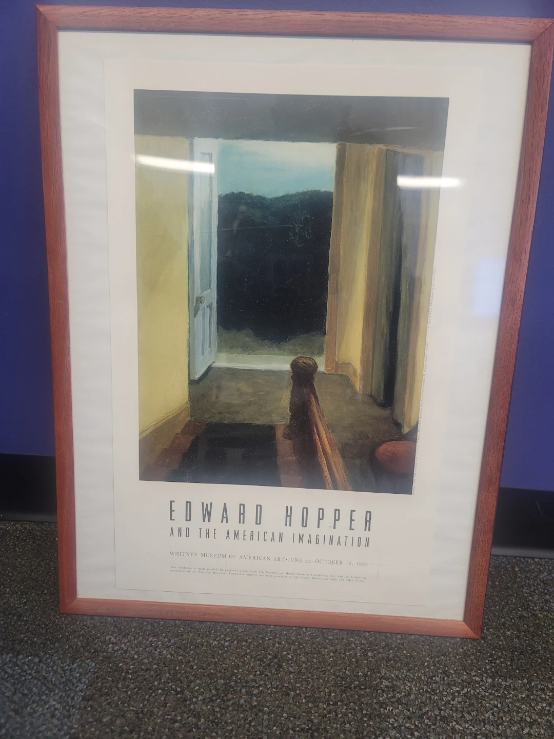 Edward Hopper and the American Imagination Exhibition Poster