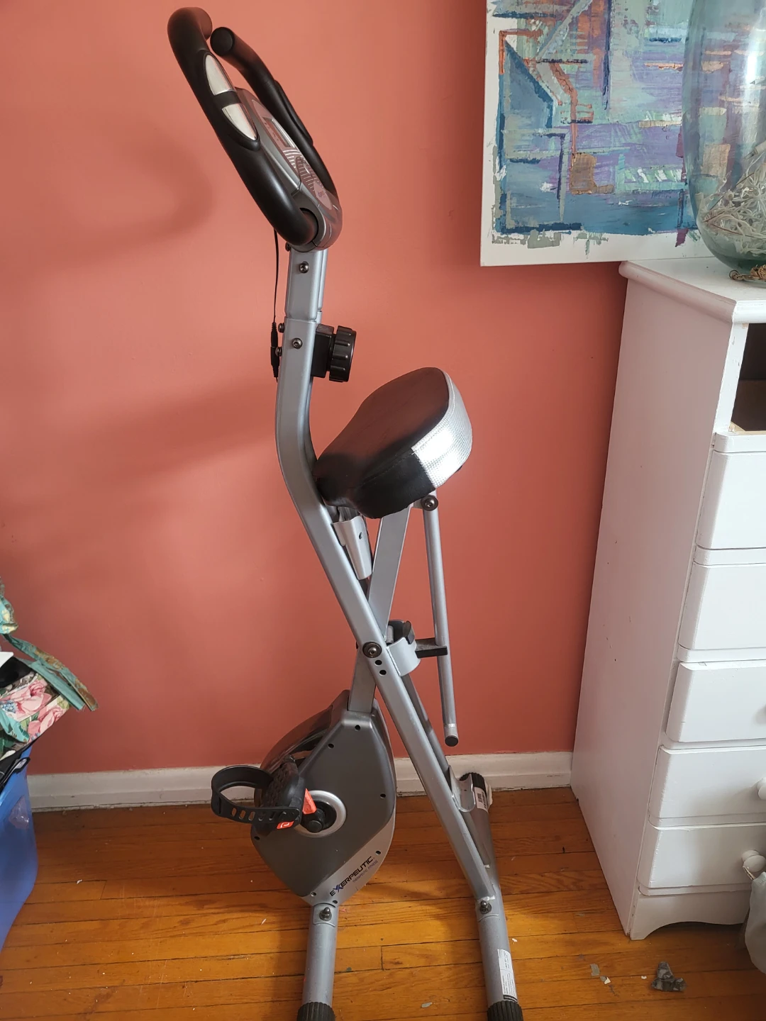 Exerpeutic Folding Exercise Bike - photo 2