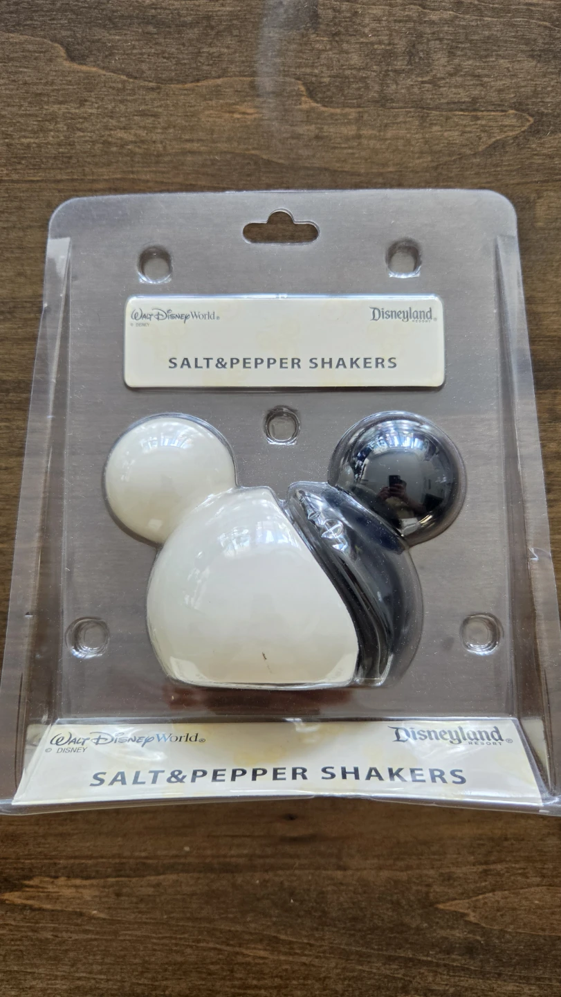 VINTAGE - Disney Mickey Mouse Salt and Pepper Shakers