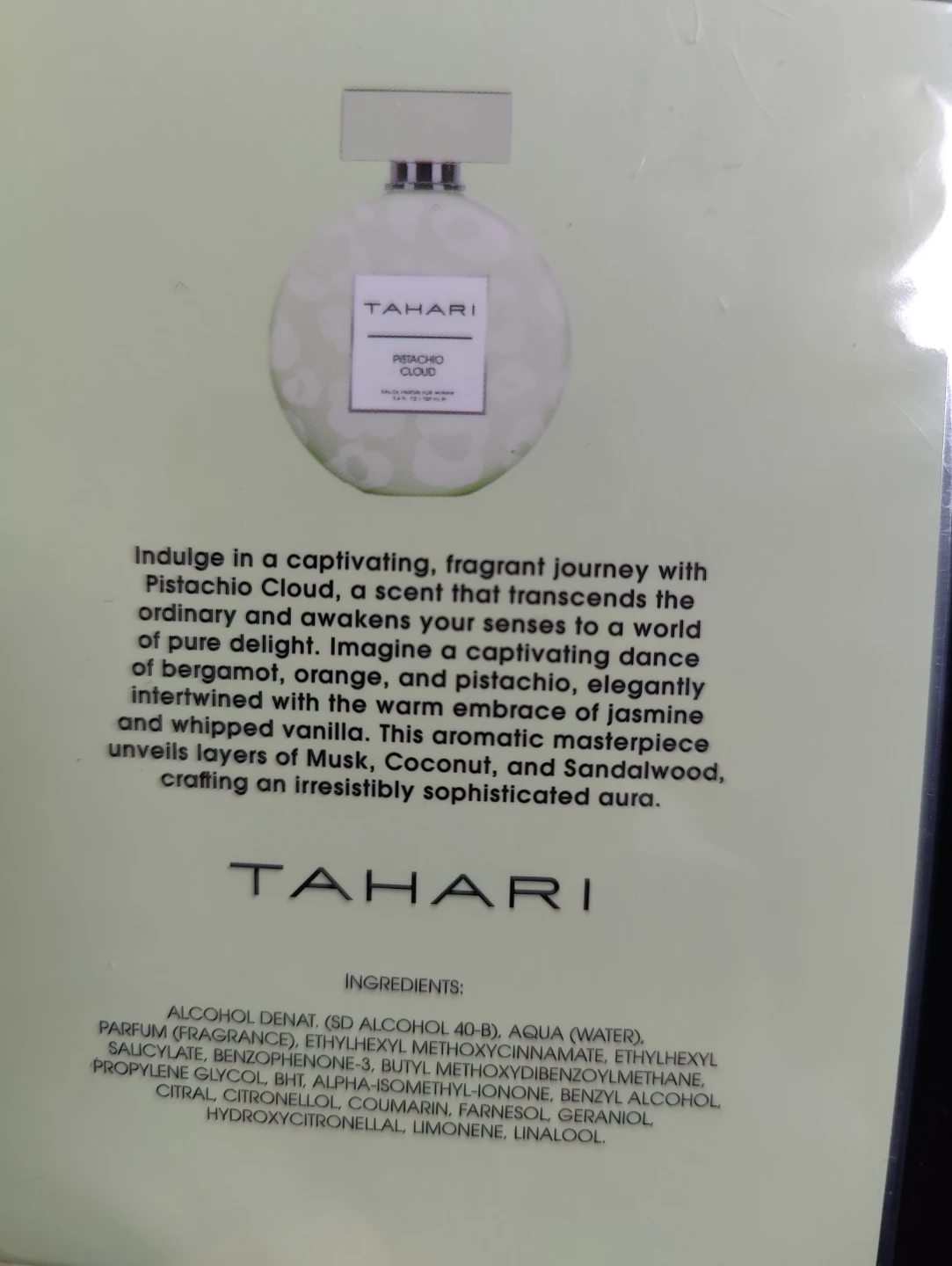 Tahari Pistachio Cloud Eau De Parfum For Women 100 mL - photo 2