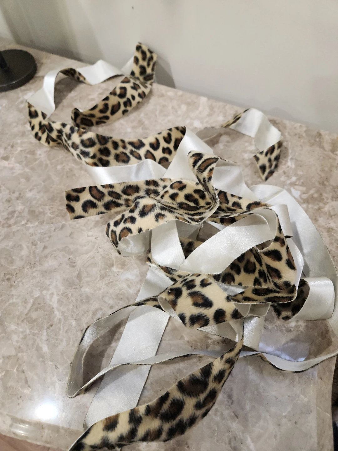 Leopard/ivory Print Ribbon - photo 3