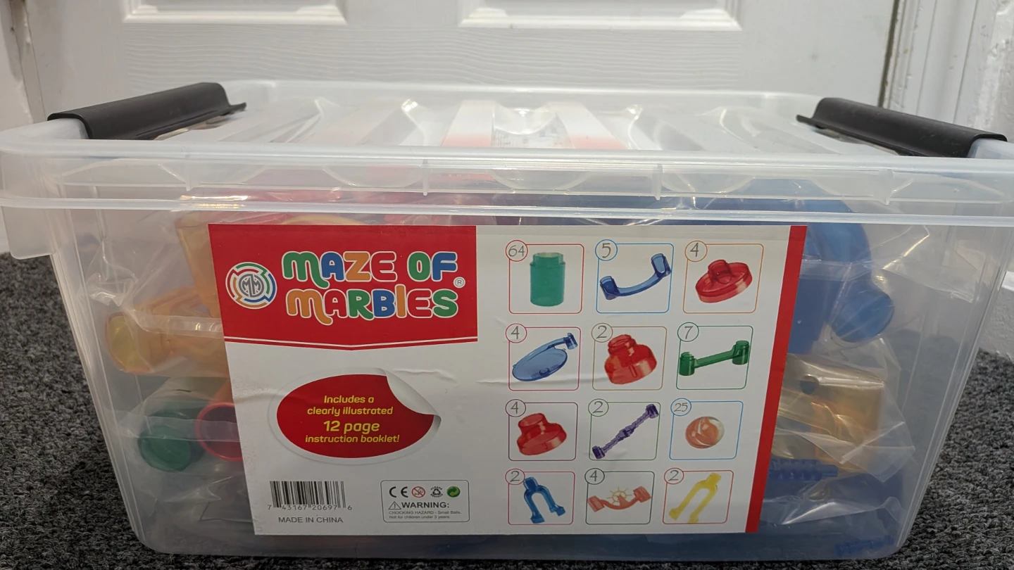 Maze of Marbles 125 Piece Marble Run Set - photo 2