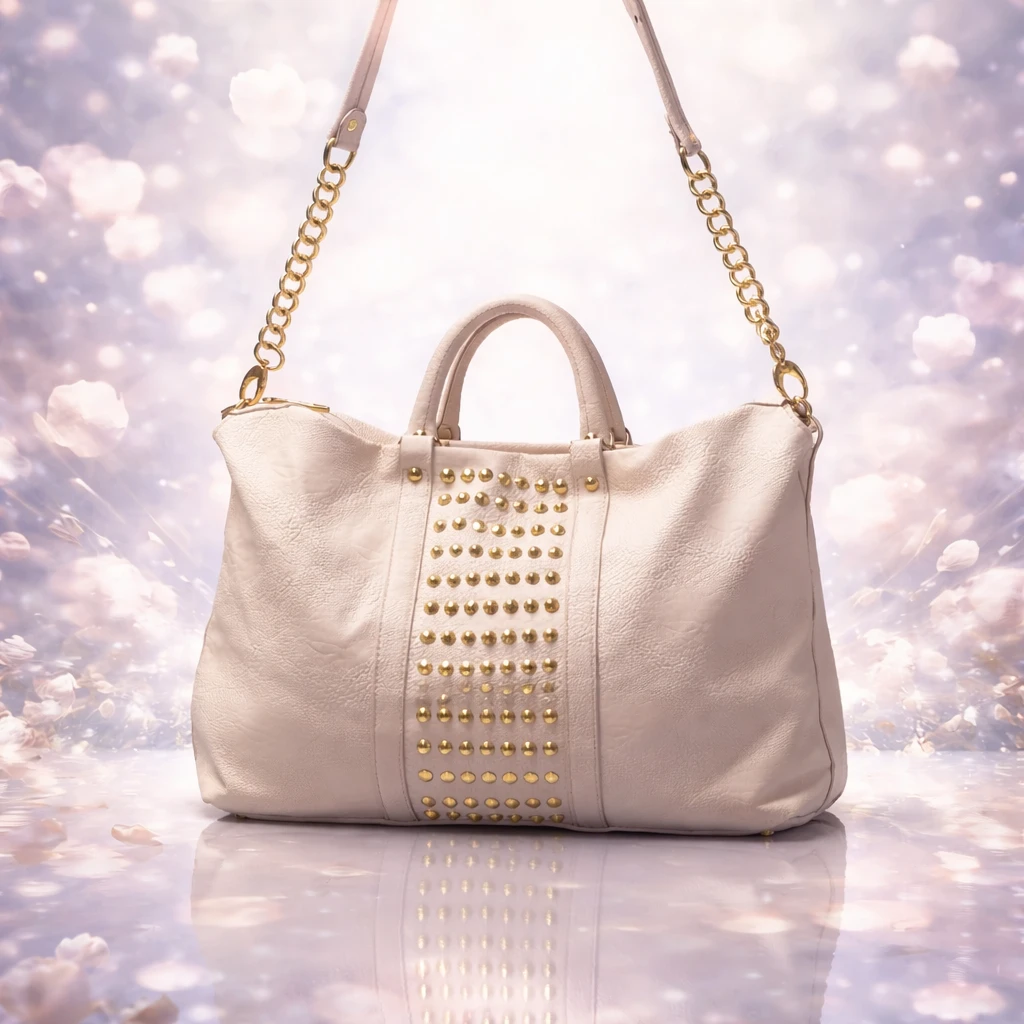 Steve Madden studded satchel handbag