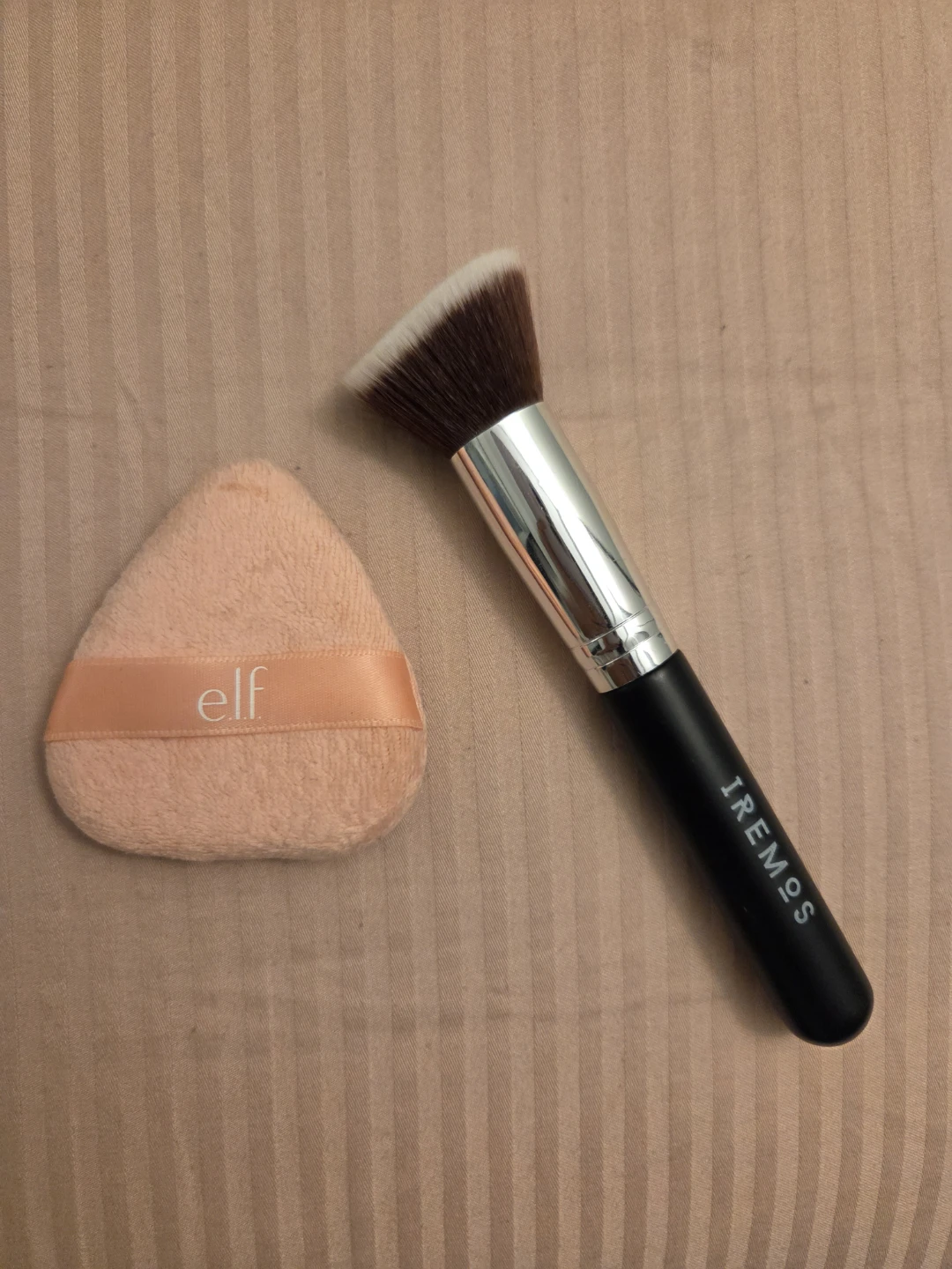 Makeup Brush, Puff & Headband