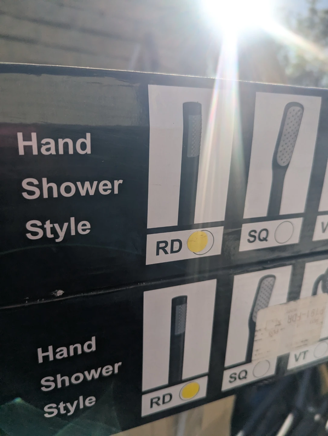 WOODBRIDGE Hand Shower Style F0006MB