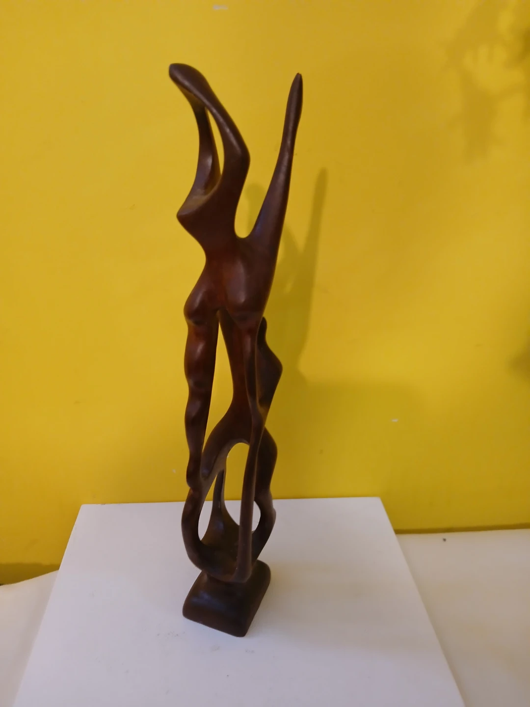 Abstract Wood Sculpture,12". - photo 4