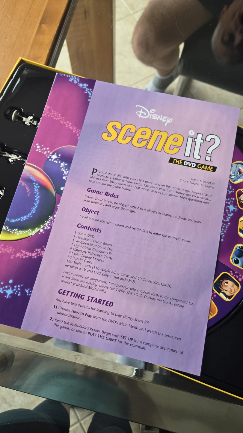 Disney Scene It? The DVD Game - photo 4