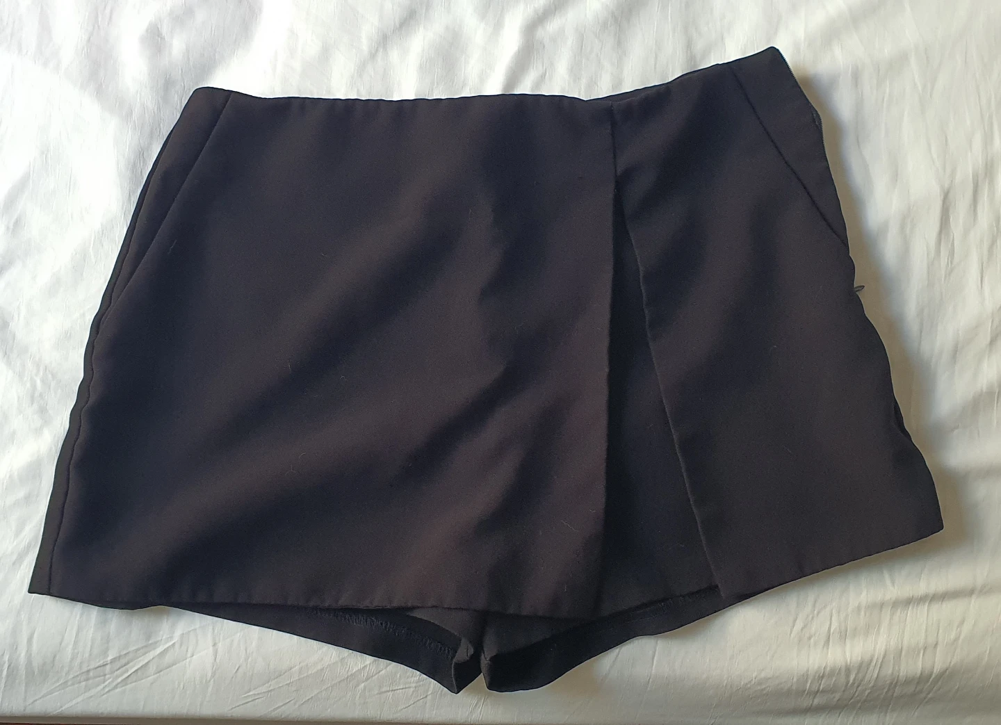 Mini Black Skort