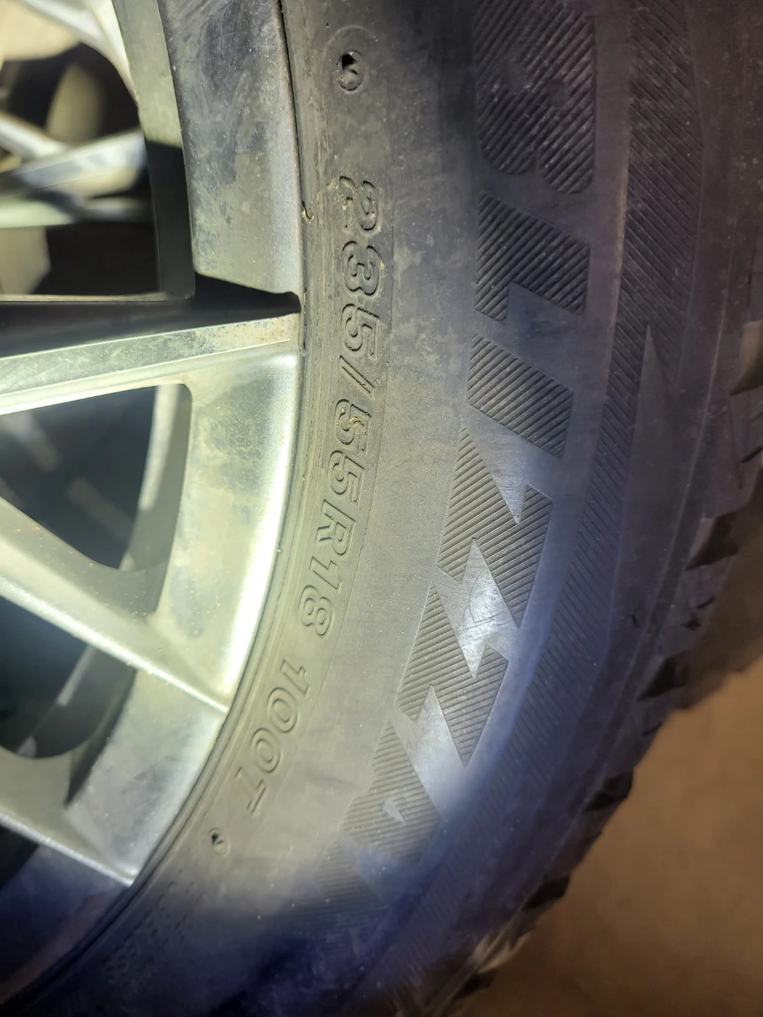RTX Winter Tires and Rims - 235/55R18 - photo 2