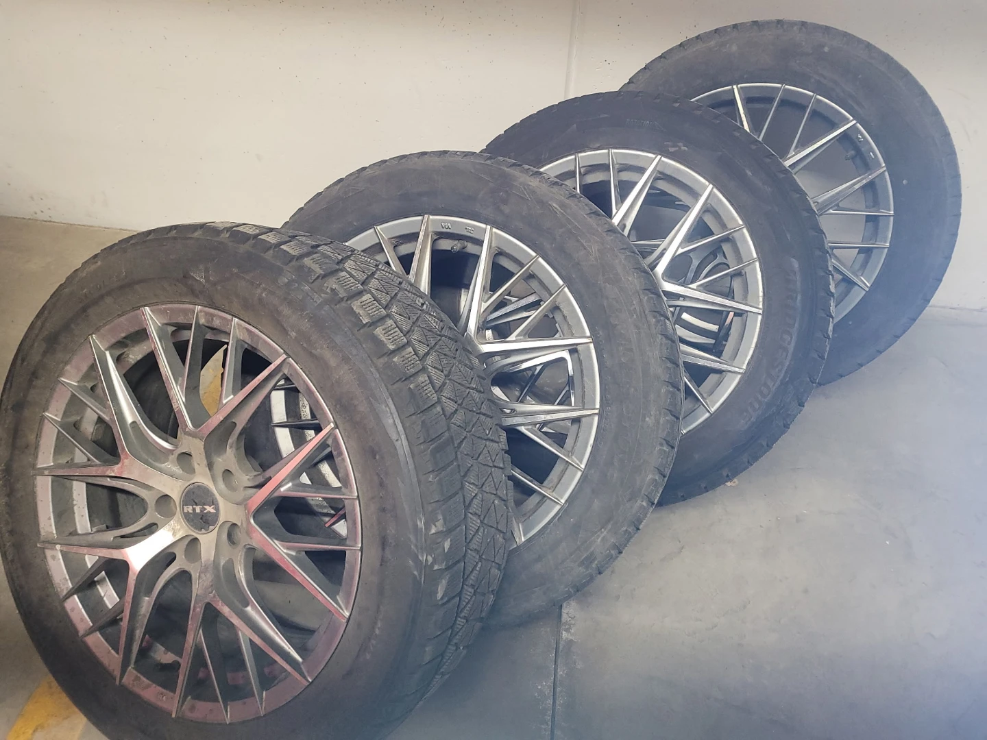RTX Winter Tires and Rims - 235/55R18 - photo 3