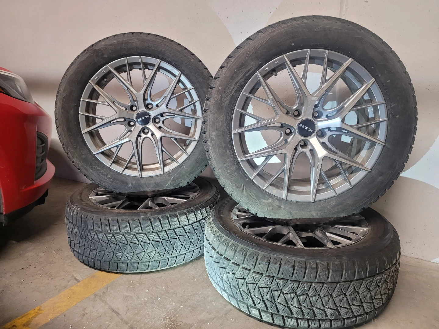 RTX Winter Tires and Rims - 235/55R18 - photo 4