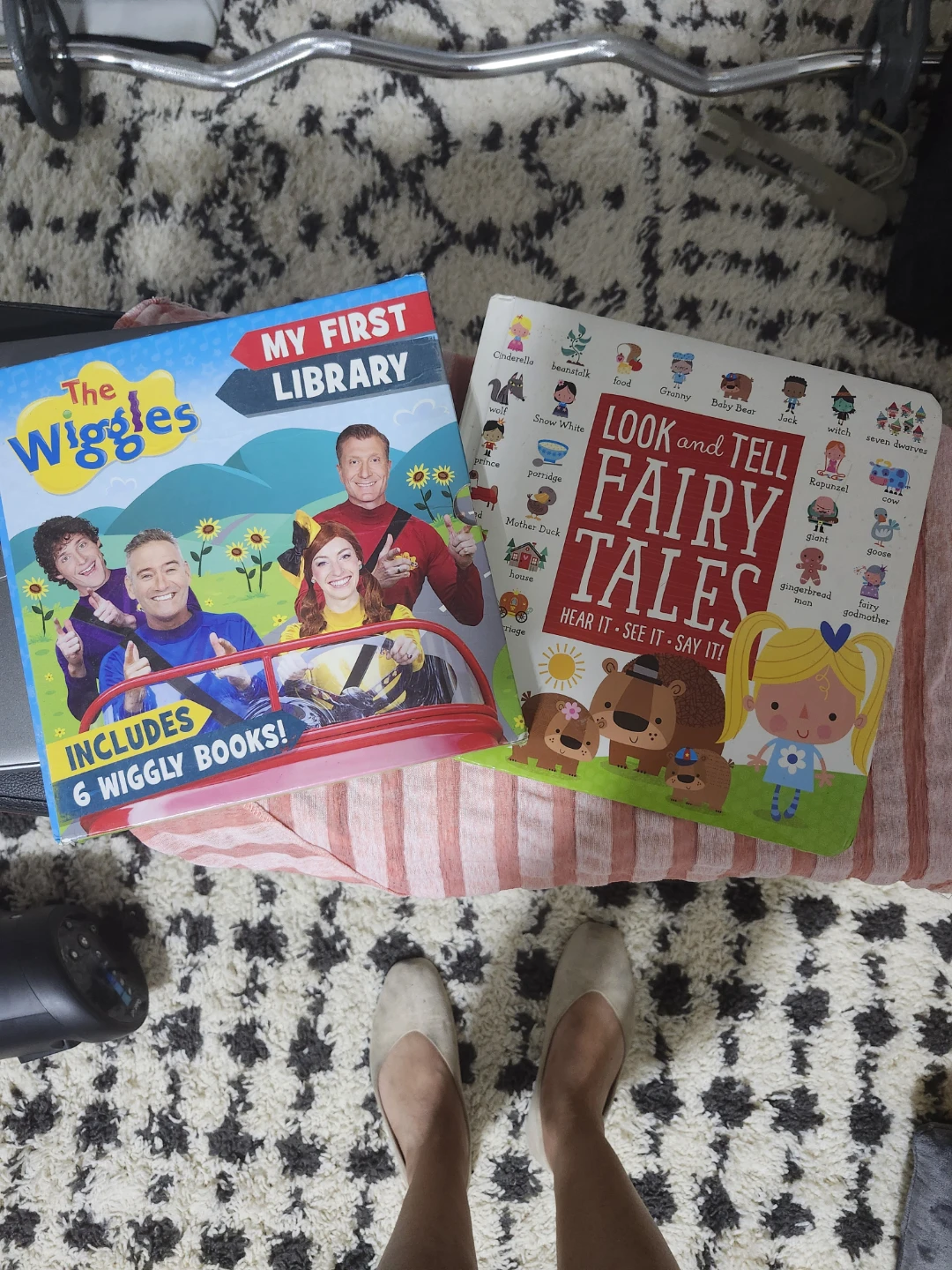 The Wiggles My First Library & Look and Tell Fairy Tales Books