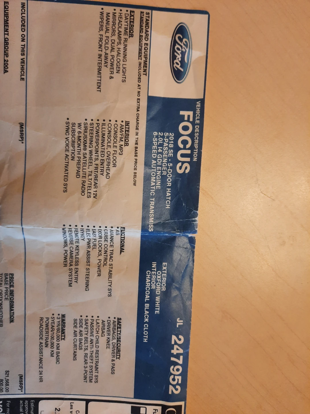 2018 Ford Focus SE 5-Door Hatchback - photo 4