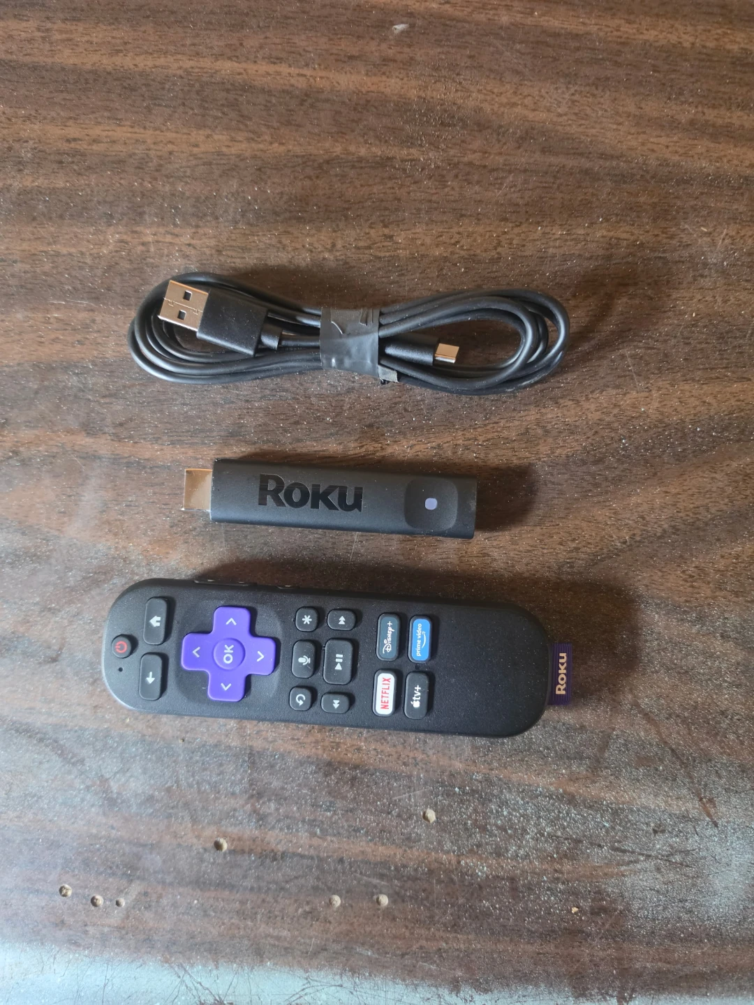 Roku Streaming Stick with Remote and USB Cable