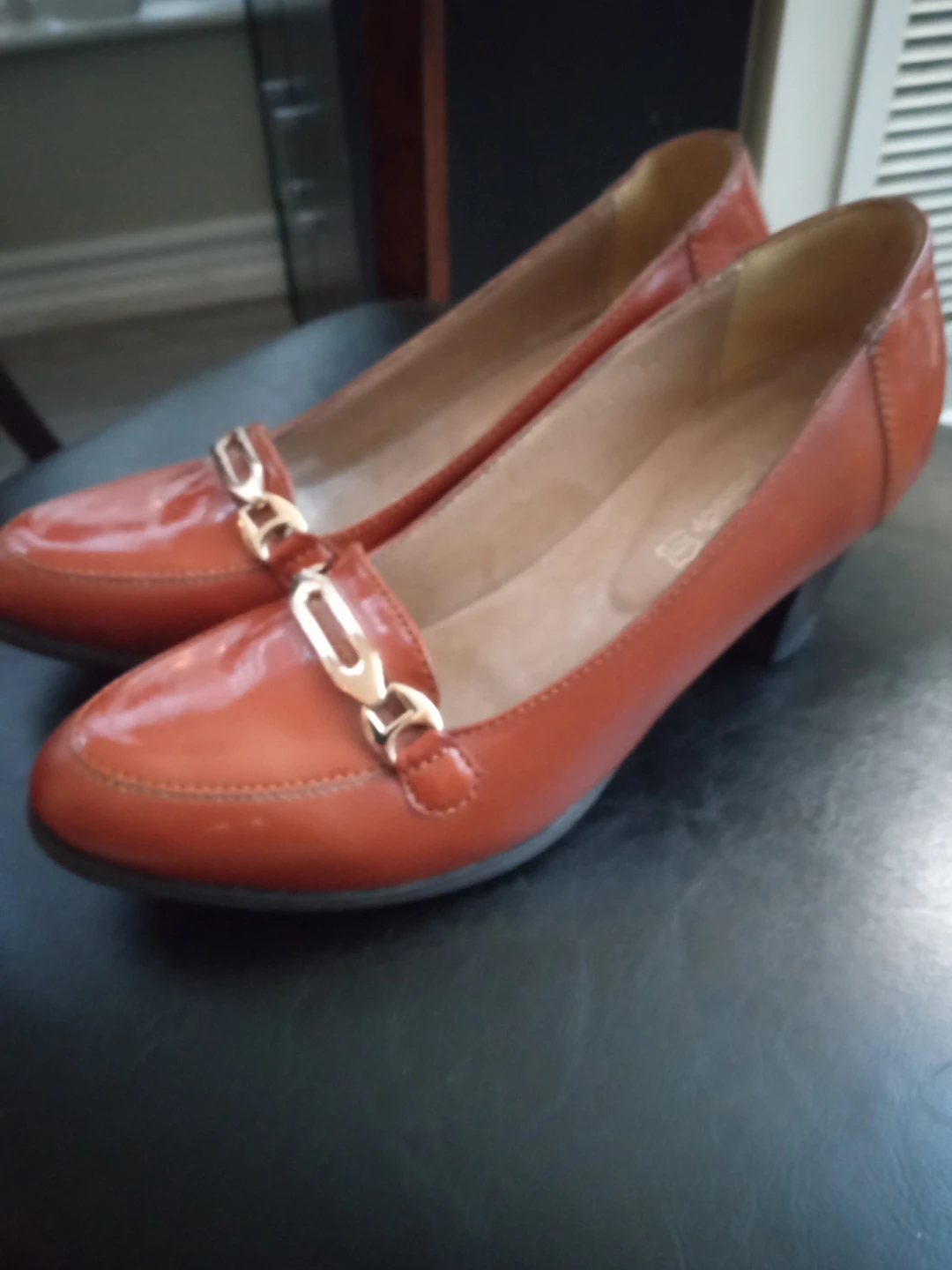 Passion Women's Brown Loafer Heels - photo 3