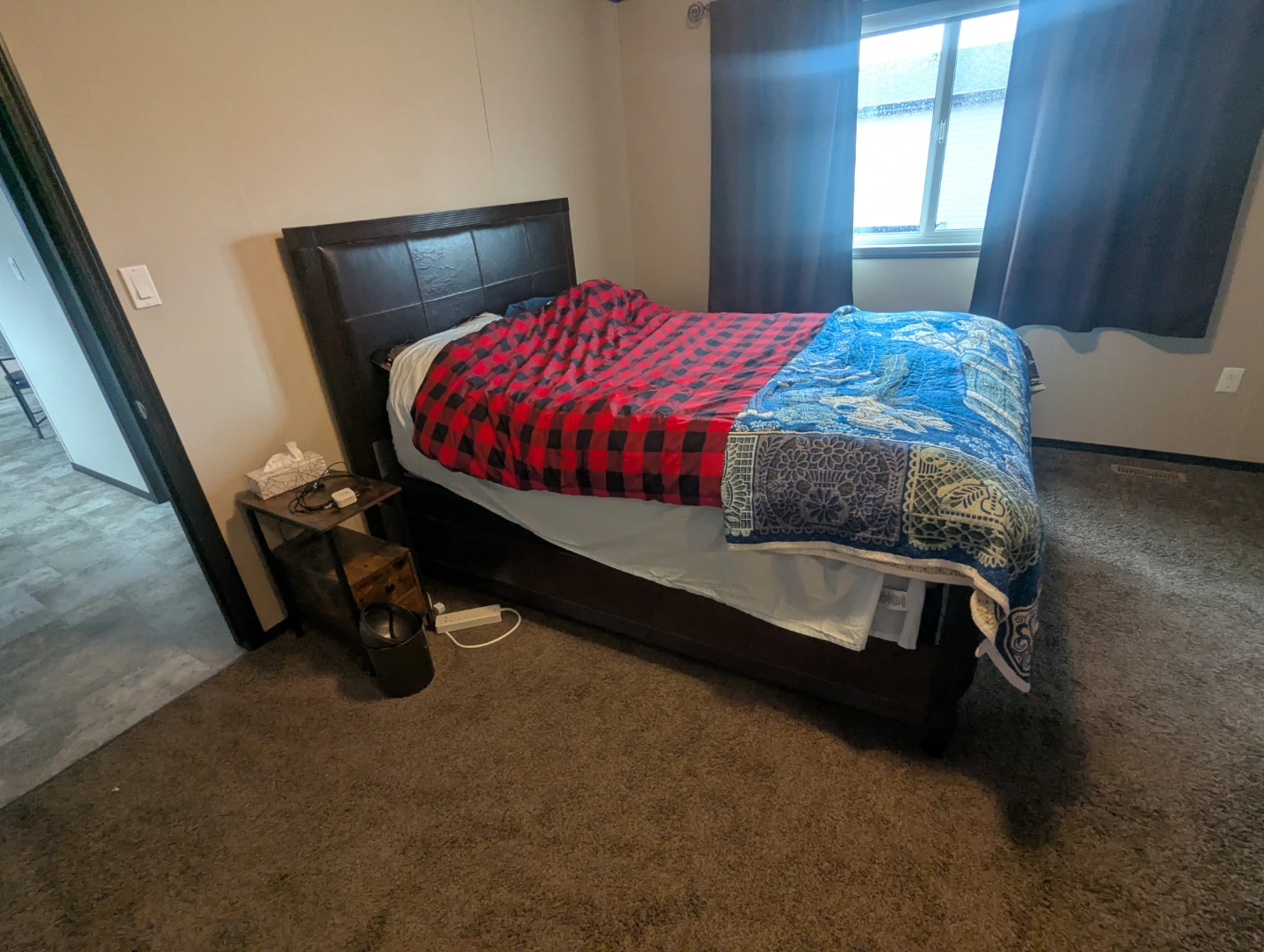 Queen Size bed and frame