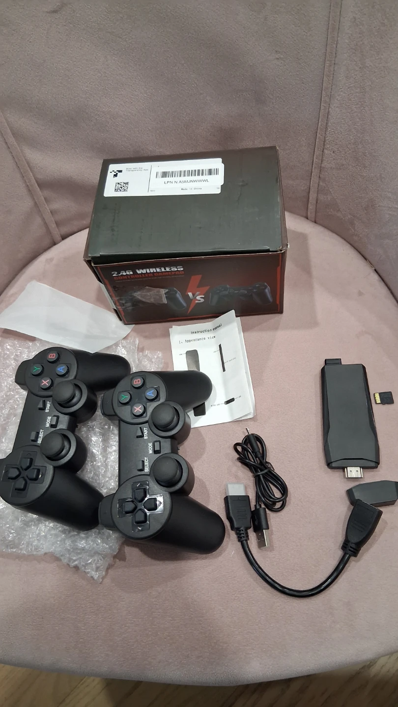 NEW TV Game Console 2 Wireless Contoller 24500+ Games 4K HDMI - photo 5