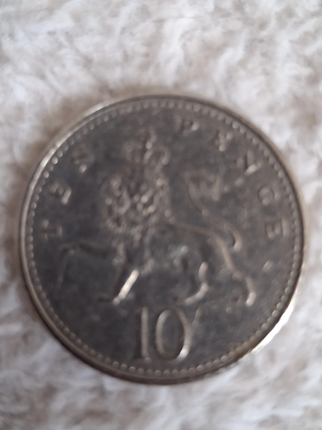 1992 10 Pence Coin - photo 2