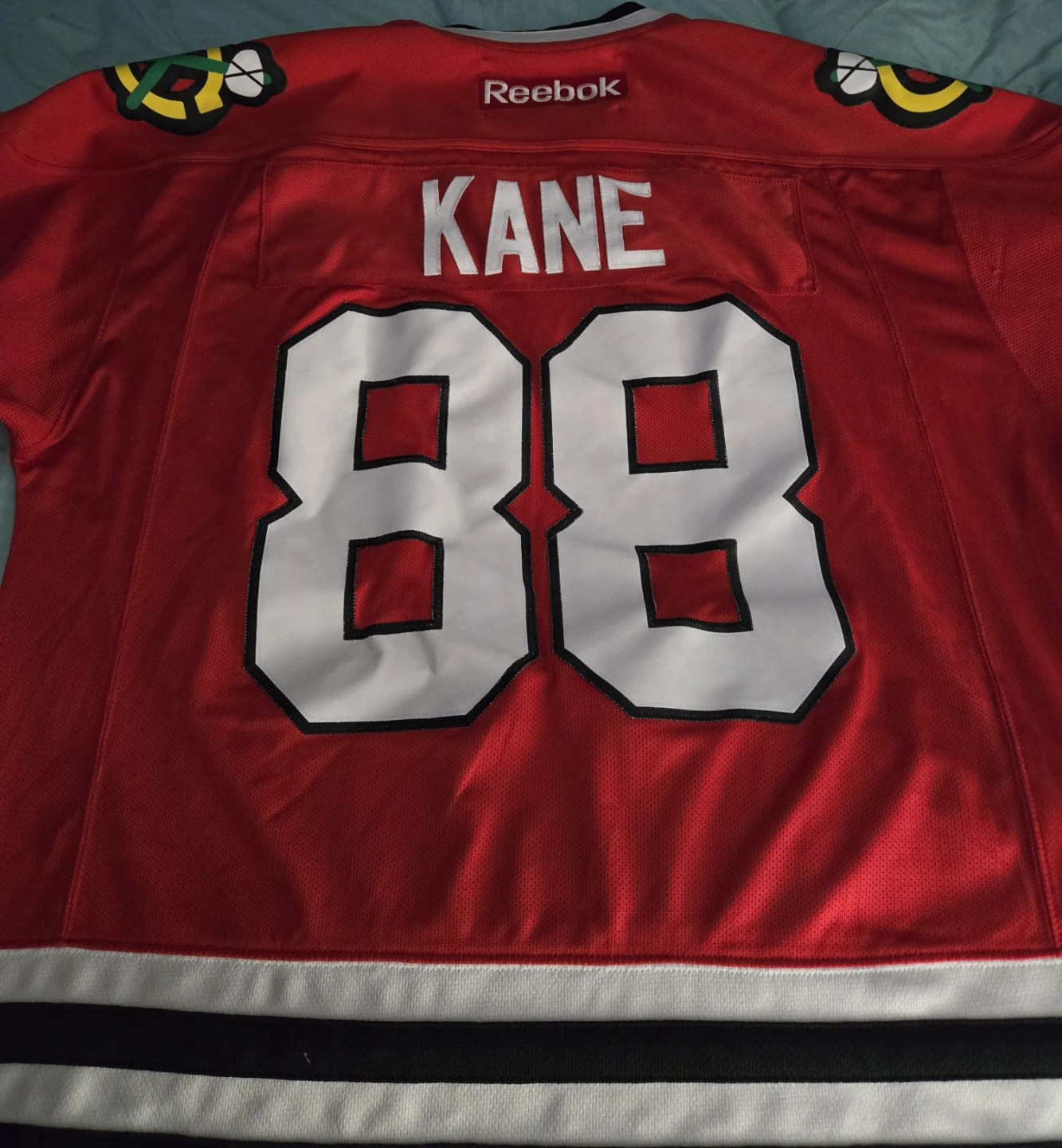 Reebok Chicago Blackhawks Patrick Kane #88 NHL Hockey Jersey XL - photo 2