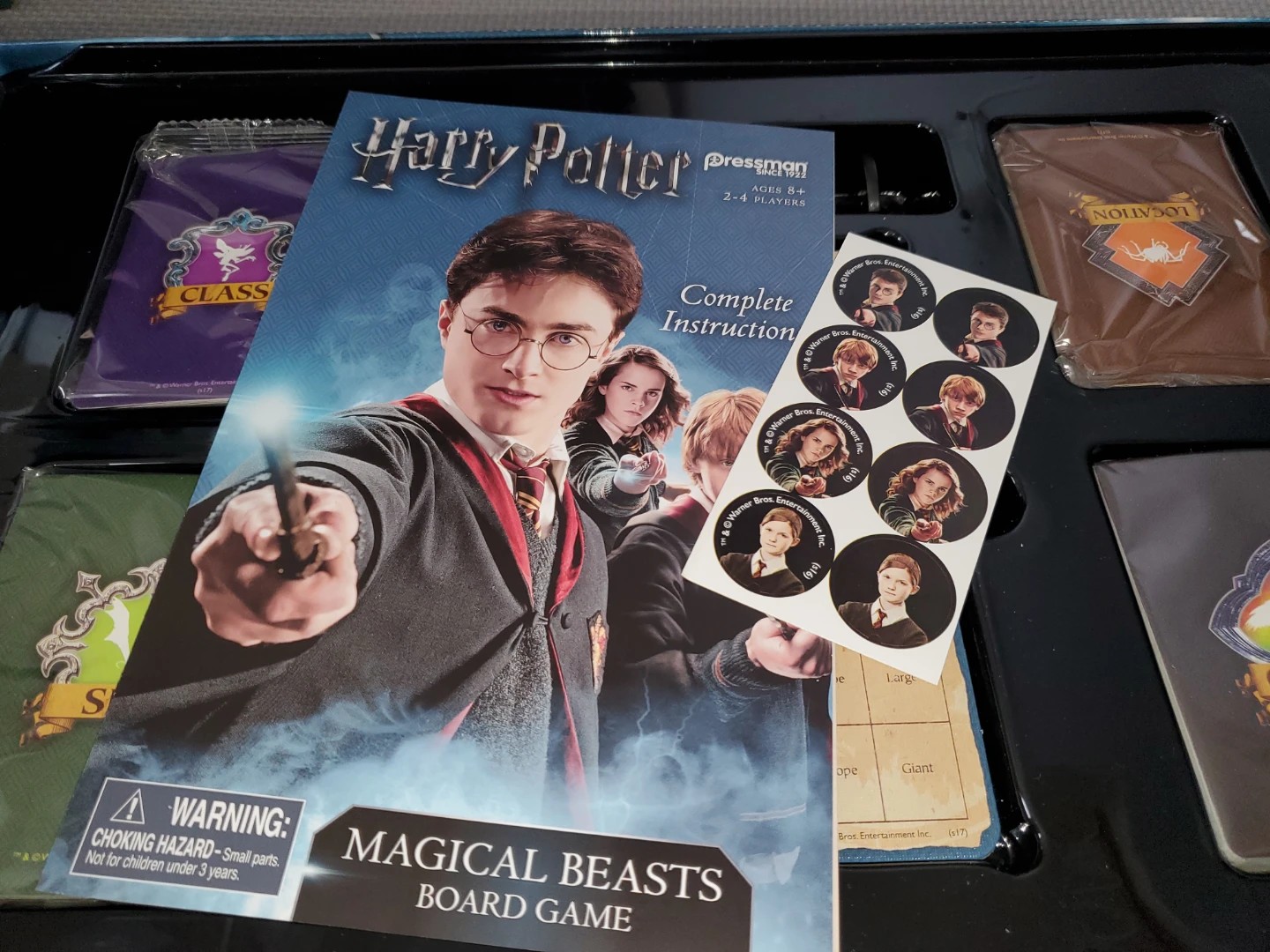 Harry Potter Magical Beasts Board Game by Pressman - photo 2