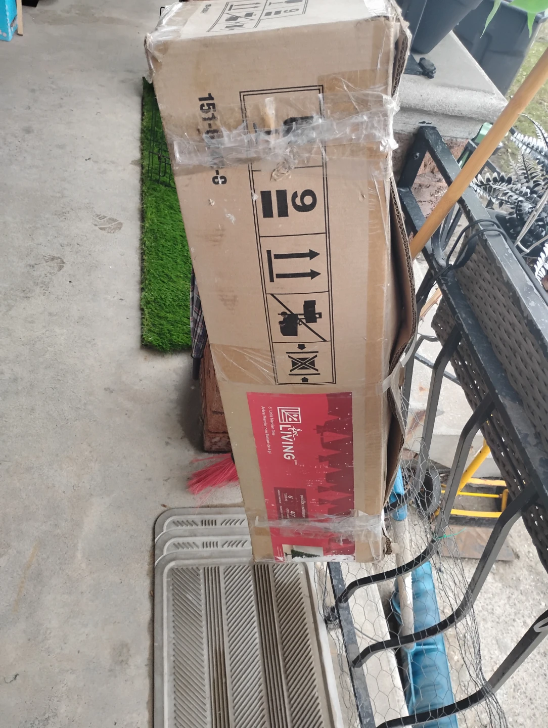 For Living 6' Unlit Artificial Christmas Tree