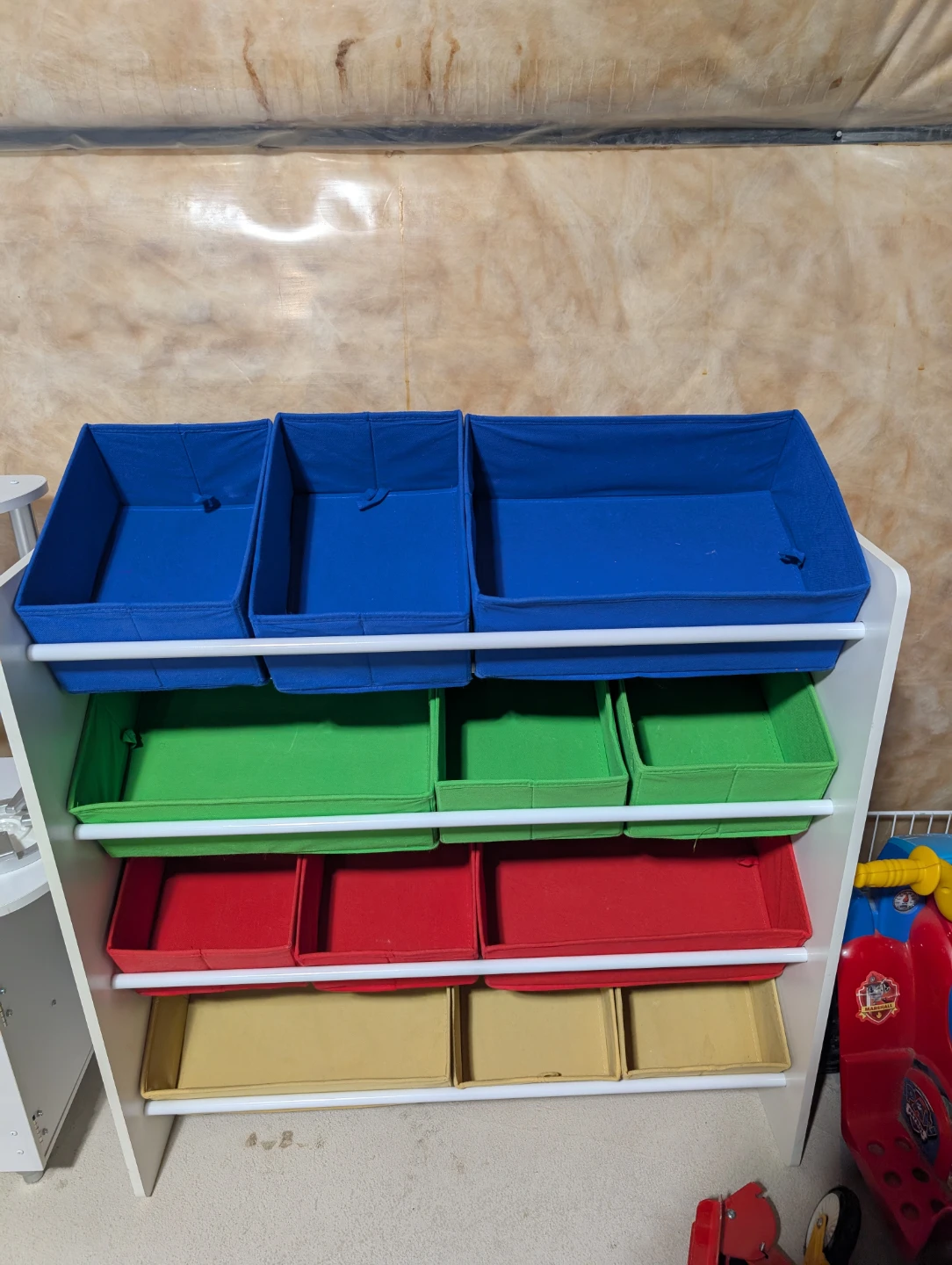 Multi-Colour Toy Storage Organizer with Bins - photo 2