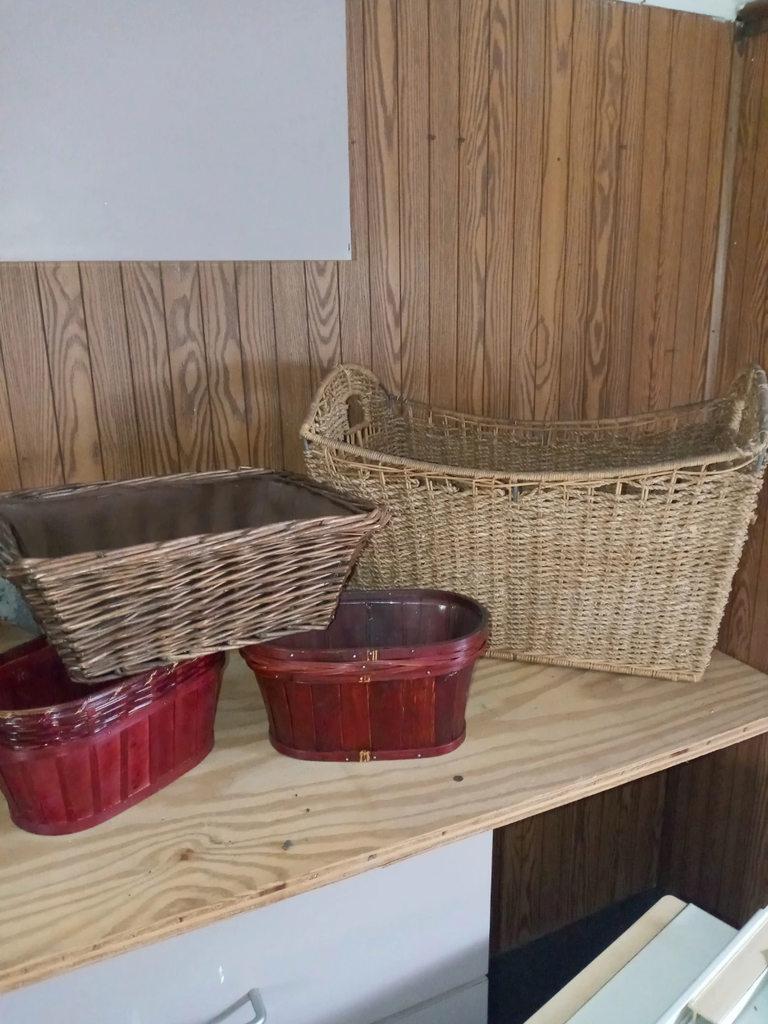 Woven Baskets for Storage or Decor