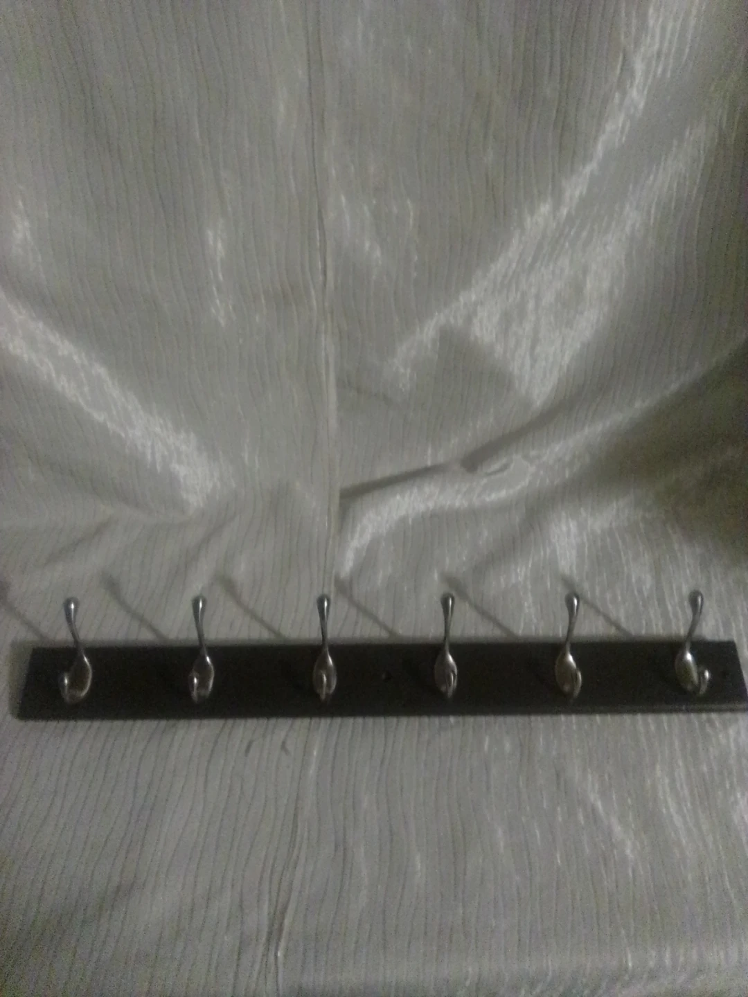 Wall Mounted Hook Rack with 7 Hooks