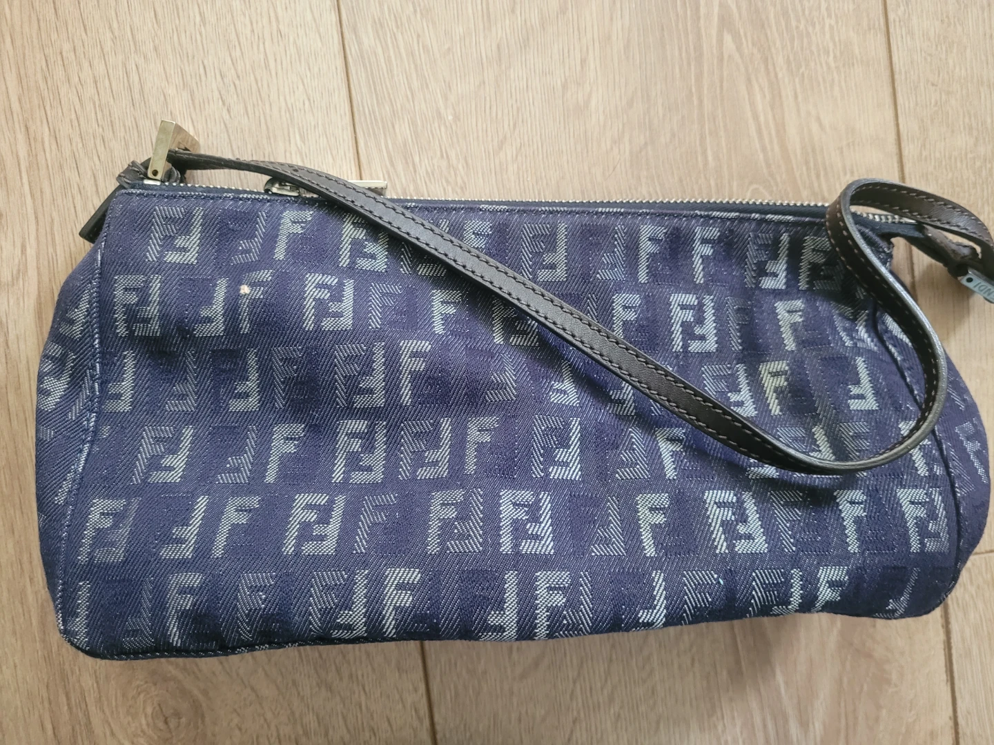 Fendi Zucca Baguette Bag