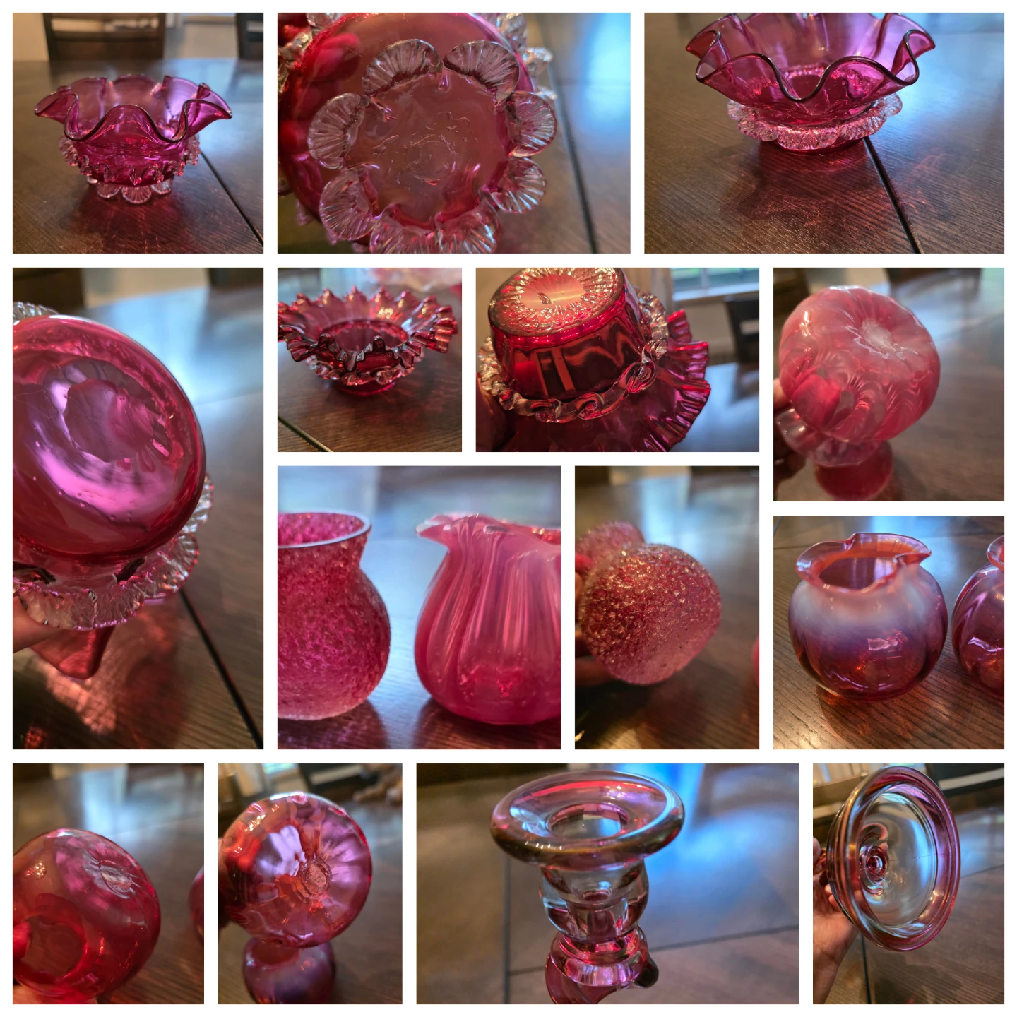 Lots of Cranberry Glass for Sale - photo 2