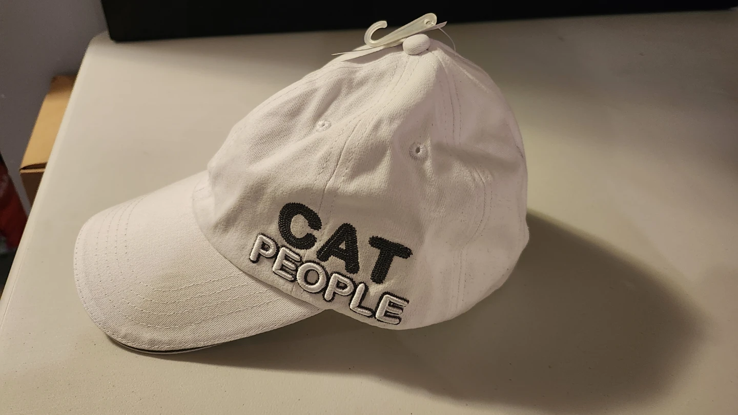 White Cat People Baseball Cap